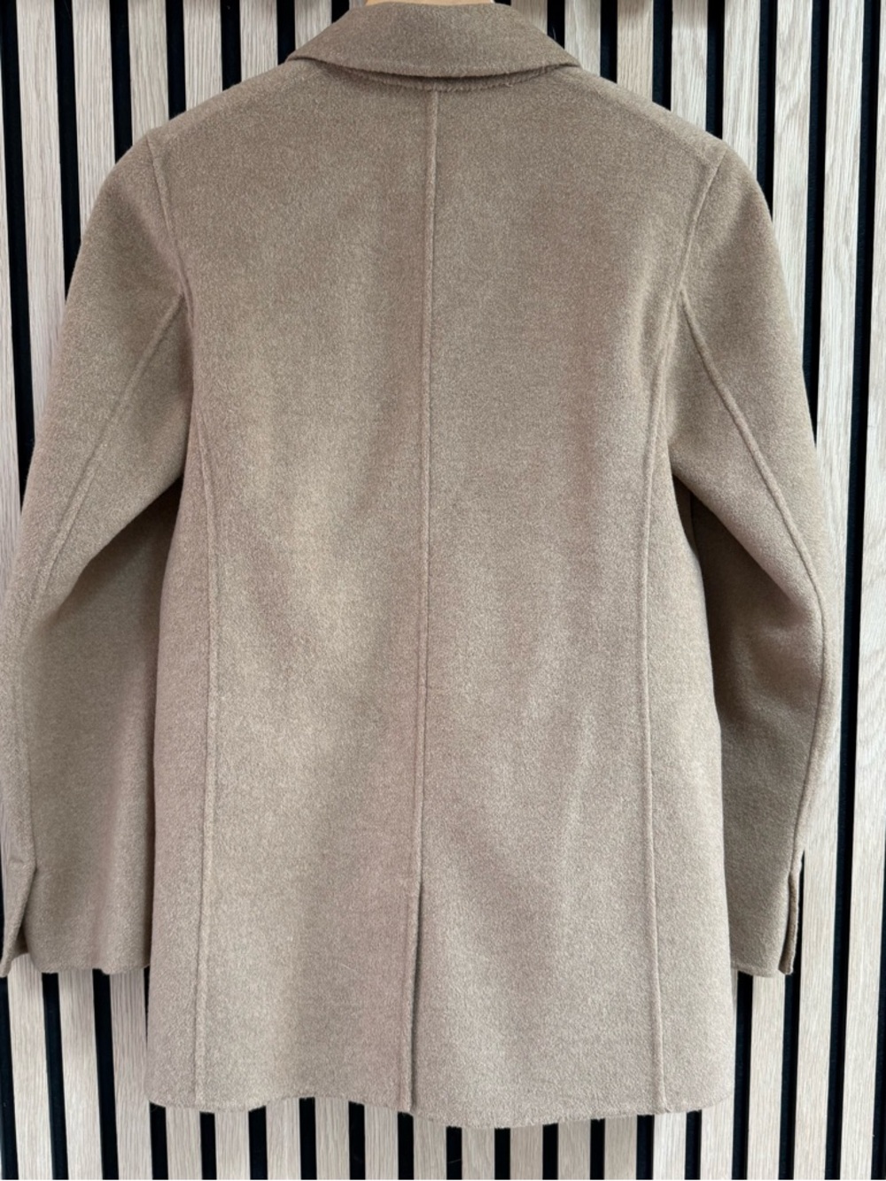 AYR Camel Wool-Blend Single-Button Blazer - Picture 3 of 5